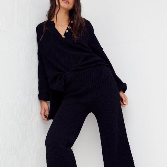 Free People Hailee Sweater Set - Black - Picture 6 of 7
